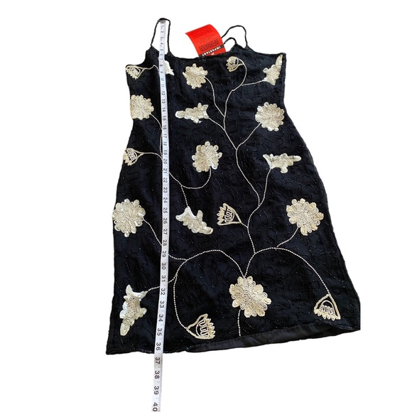 Styleworks Wicked 1990s Beaded Cocktail Dress with Jacket Sz 10 - Picture 14 of 15